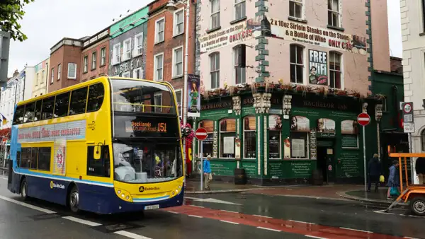 Bus in Dublin