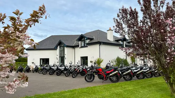 easycruiser.tours motorcycle rental station in Ireland