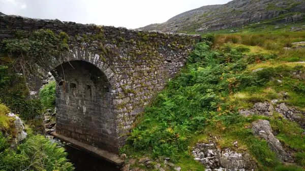 Bridge of the road to Healy Pass