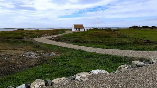 Cottage at the coast of Connemara