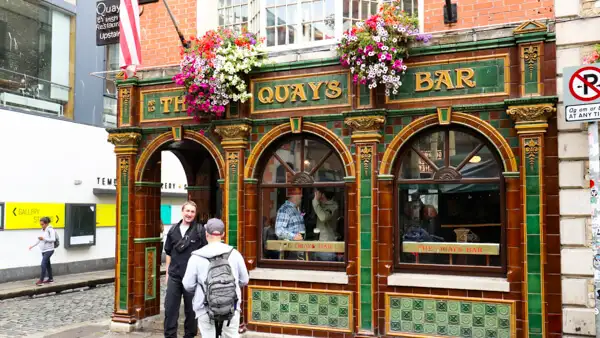 Pub at the Temple Bar quarter