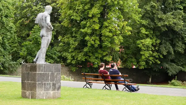 In the gardens of Kilkenny castle