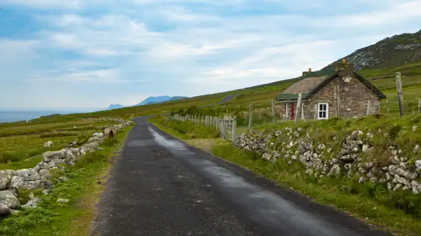 Coastal road on Achill Island