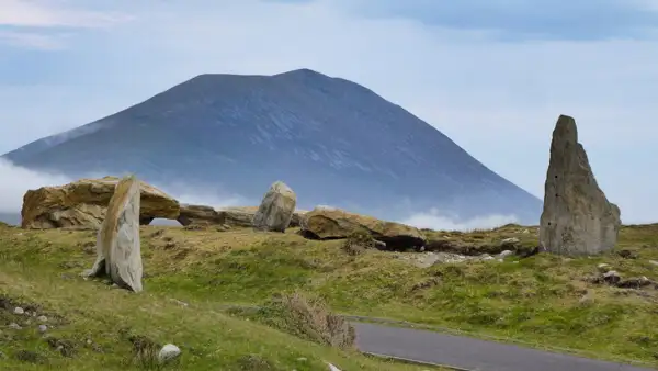 Small road on Achill Island
