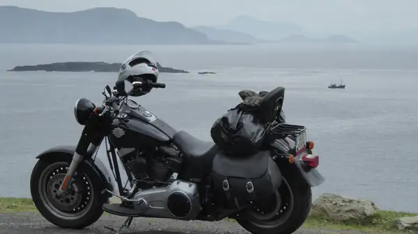 Motorbike on Achill Island