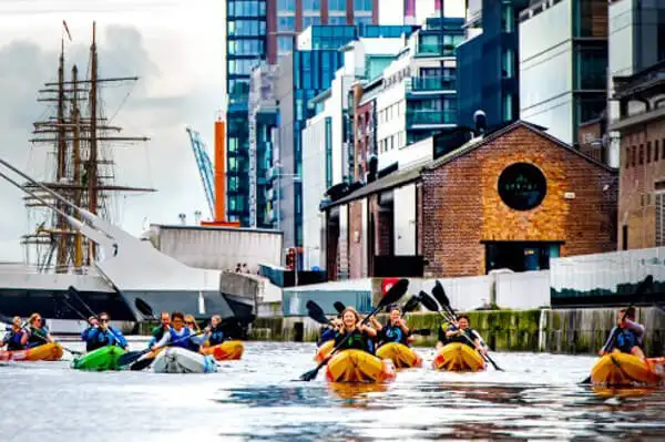 Kayaking in Dublin