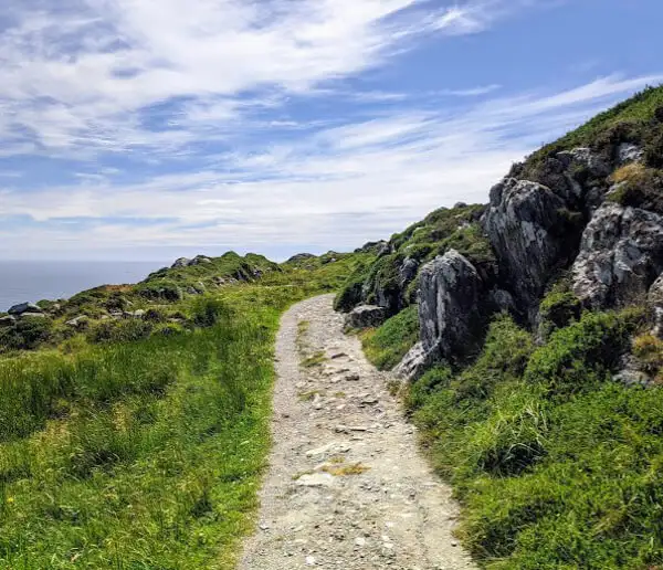 Hiking trail on sheep´s Head Peninsula