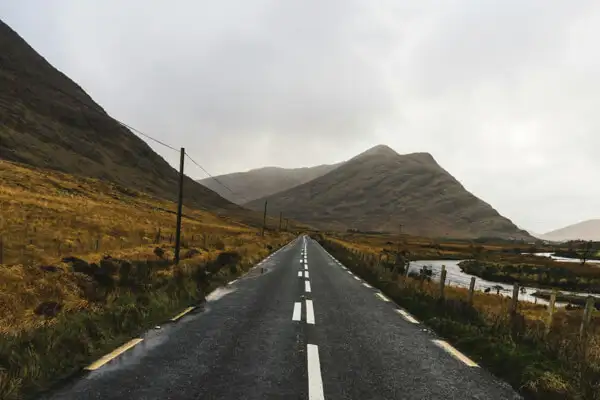 Moody but beautiful mountains in County Donegal (photo by Mateusz Delegacz on Unsplash)
