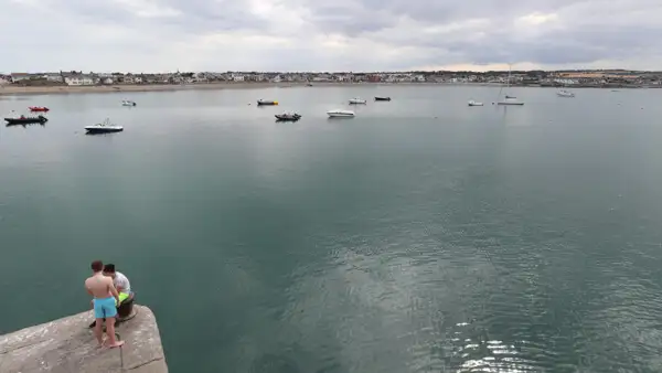 Boys at Skerries Harbour