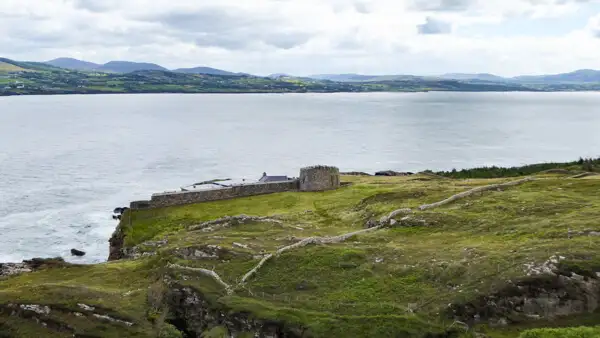 Knockalla Fort at the coast of Fanad Peninsula