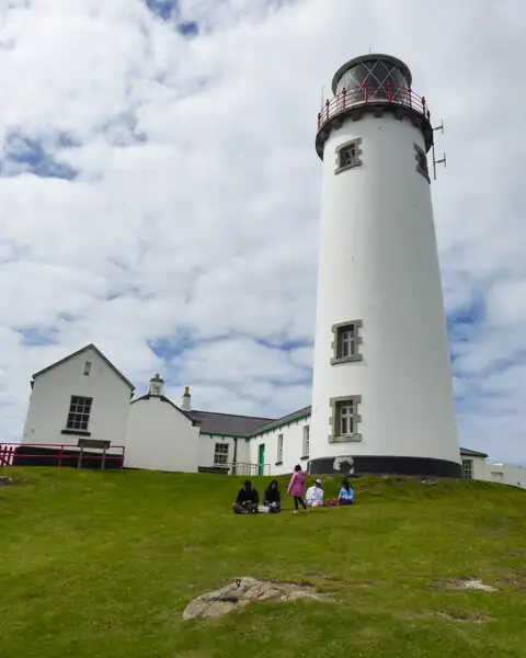 Sea side of Fanad Lighthouse