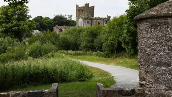 Tintern Abbey from the riverside