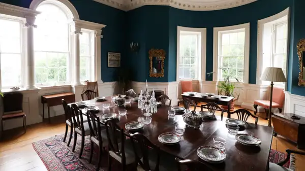 Dining room at Belvedere House