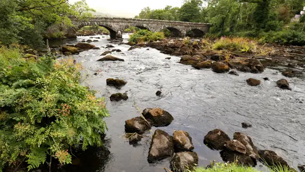 Bridge in Kerry mountains