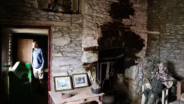 Inside Famine Cottage (Dingle Peninsula)
