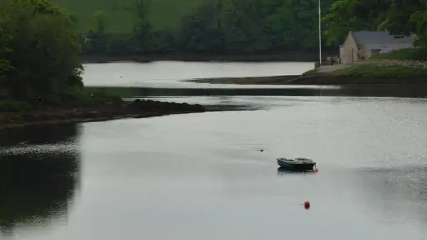 River mouth at Burrishoole Abbey