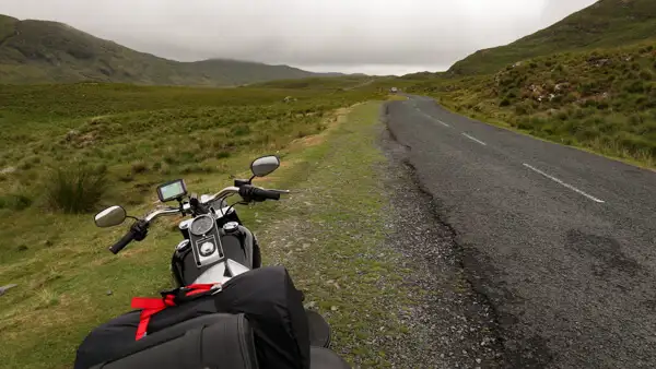 Mountain road in Mayo