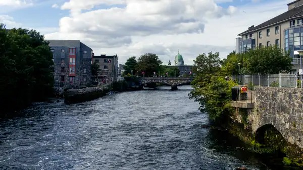 At River Corrib in Galway