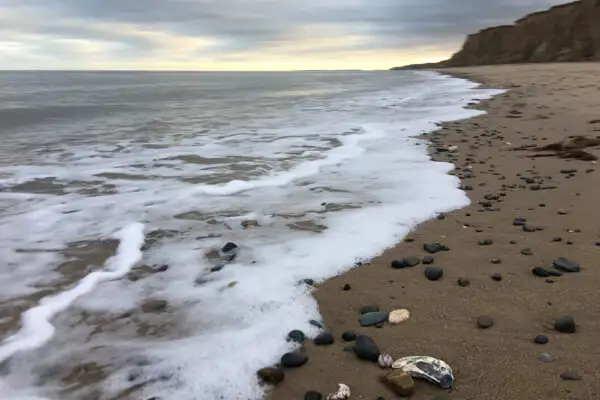 Beach at the southeast