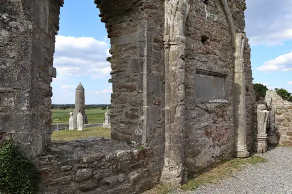 At Clonmacnoise Monastery