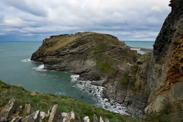 Bridges at Tintagel Castle, Cornwall