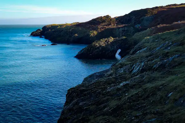 At Wicklow Cliff Walk