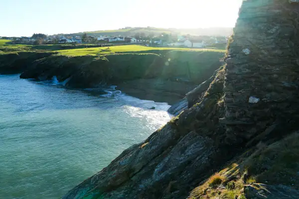 View from Black Castle to Wicklow