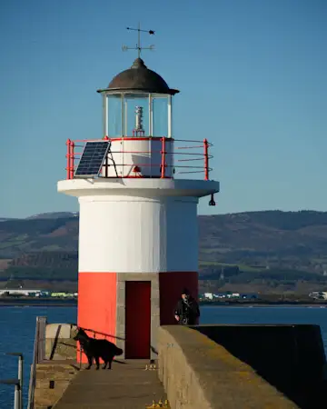 Wicklow Harbour lighthouse