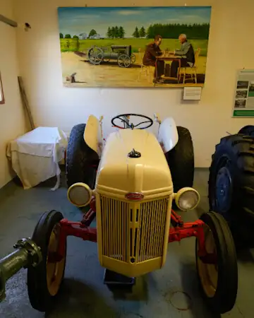 Old tractor at Johnstown Castle Museum