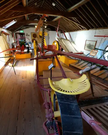 Agricultural machinery at Johnstown Castle Museum