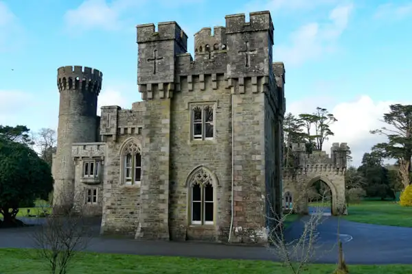 At the side of Johnstown Castle