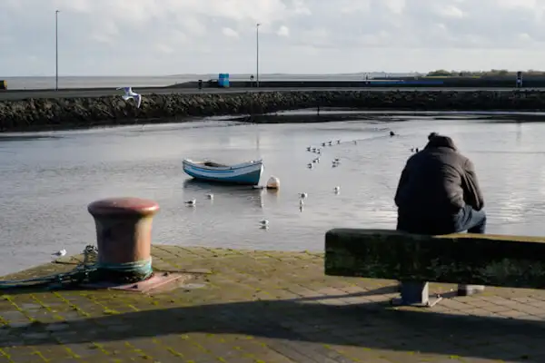 Relaxing at Wexford harbour