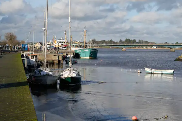 Boats at Wexford harbour