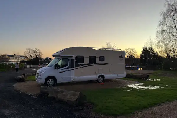 Winter-camping in England