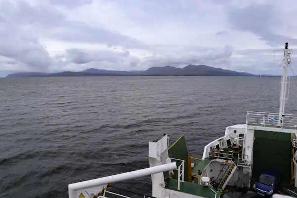 On the ferry to the Isle of Mull