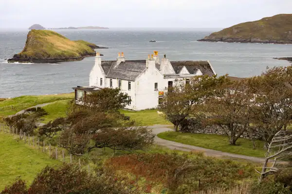 House at the Skye coast