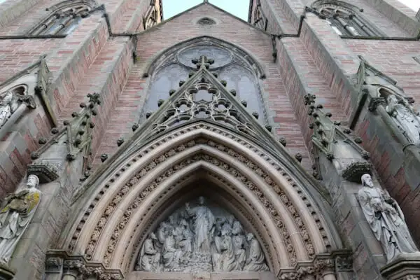 Entrance to Inverness Cathedral