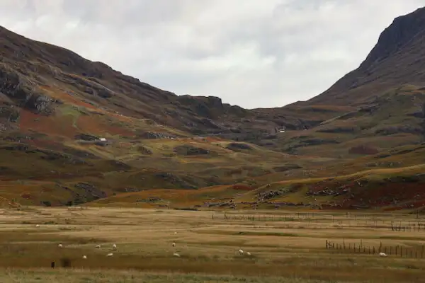 Pass at Glencoe valley