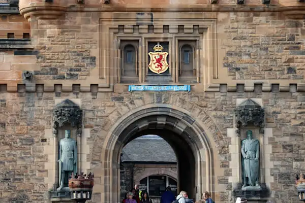 Entrance to Edinburgh Castle