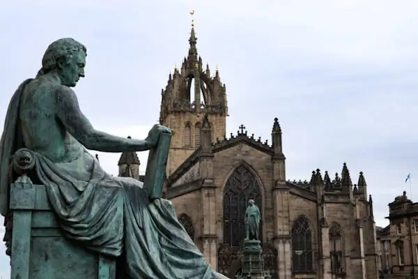 At St Giles Cathedral Edinburgh