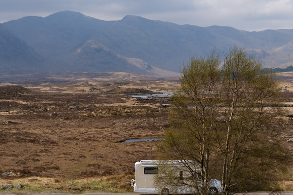Photo-stop at Rannoch Moor