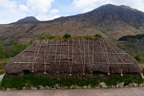 Turf House at Glencoe Visitor Centre