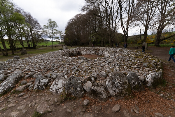 Ring cairn at Clava Cairns