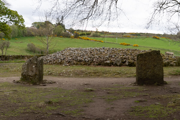 Pretty landscape at Clava Cairns