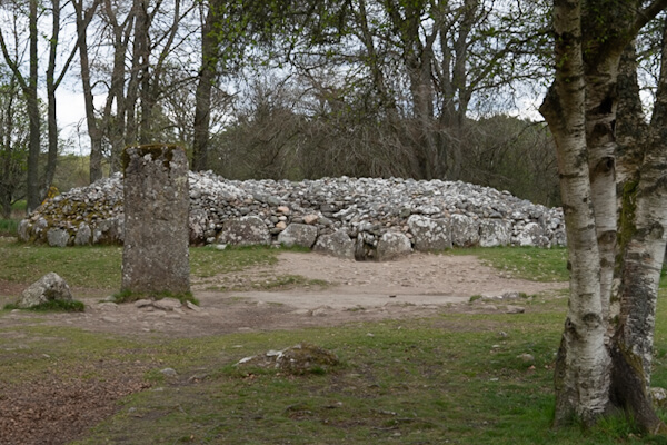 Passage Cairn at Clava Cairns
