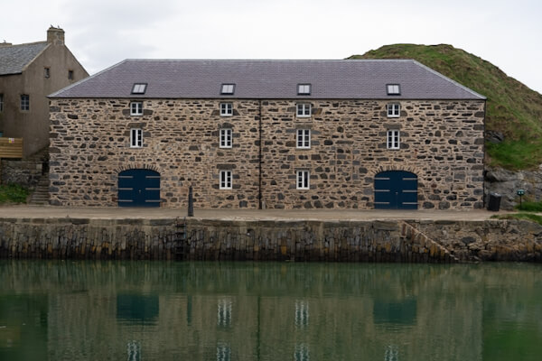 Old storage building at Portsoy harbour
