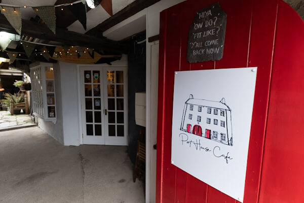 At Port House Café (Portsoy)