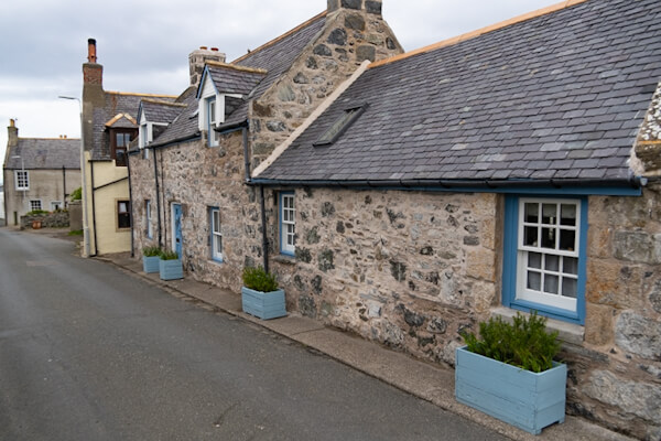 Old houses at Portsoy