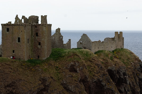 Still impressive: the ruins of Dunnottar Castle