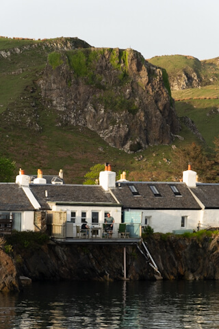 Cottages at Ellenabeich